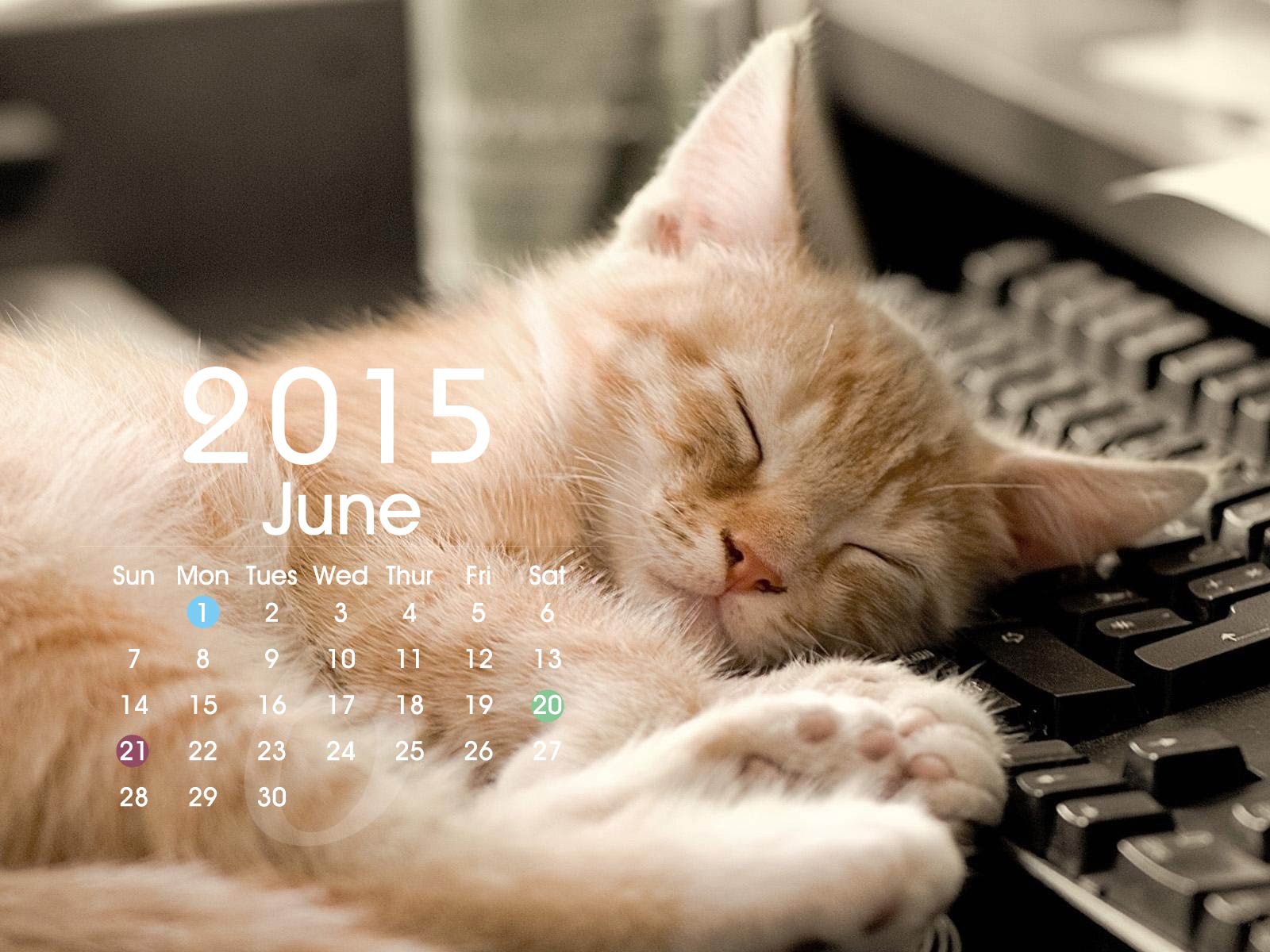 Kalendář 2015 HD tapety na plochu #19 - 1600x1200