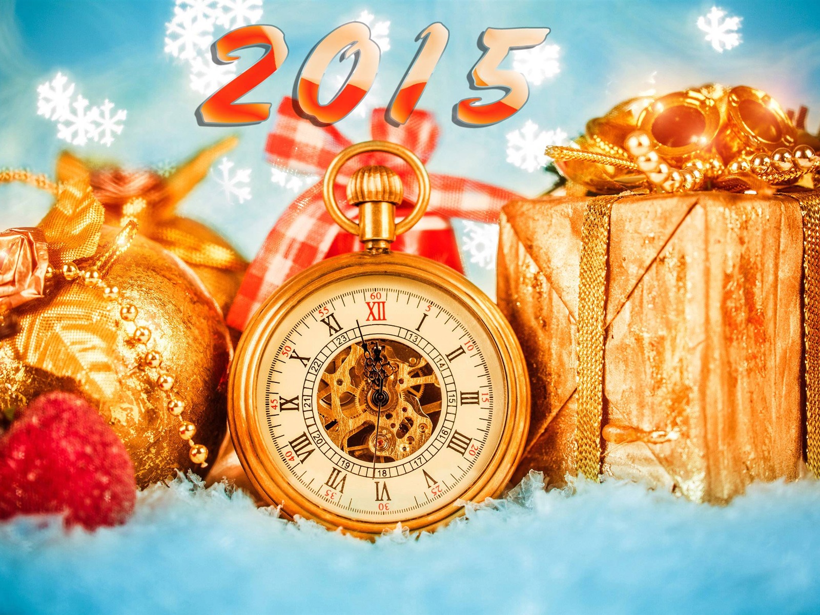 2015 New Year theme HD wallpapers (1) #7 - 1600x1200