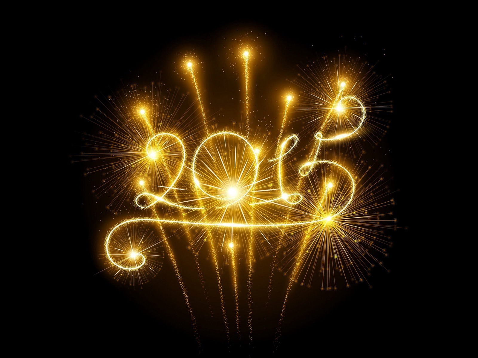2015 New Year theme HD wallpapers (1) #11 - 1600x1200