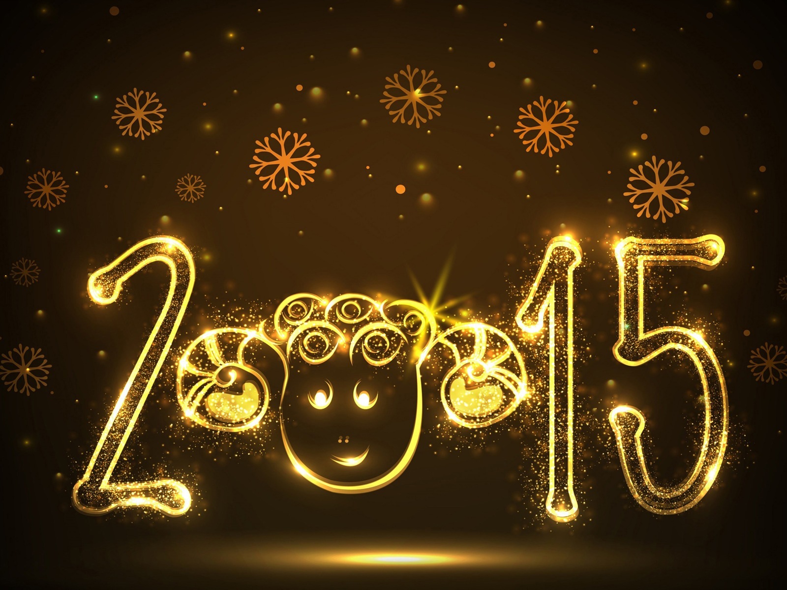 2015 New Year theme HD wallpapers (1) #19 - 1600x1200