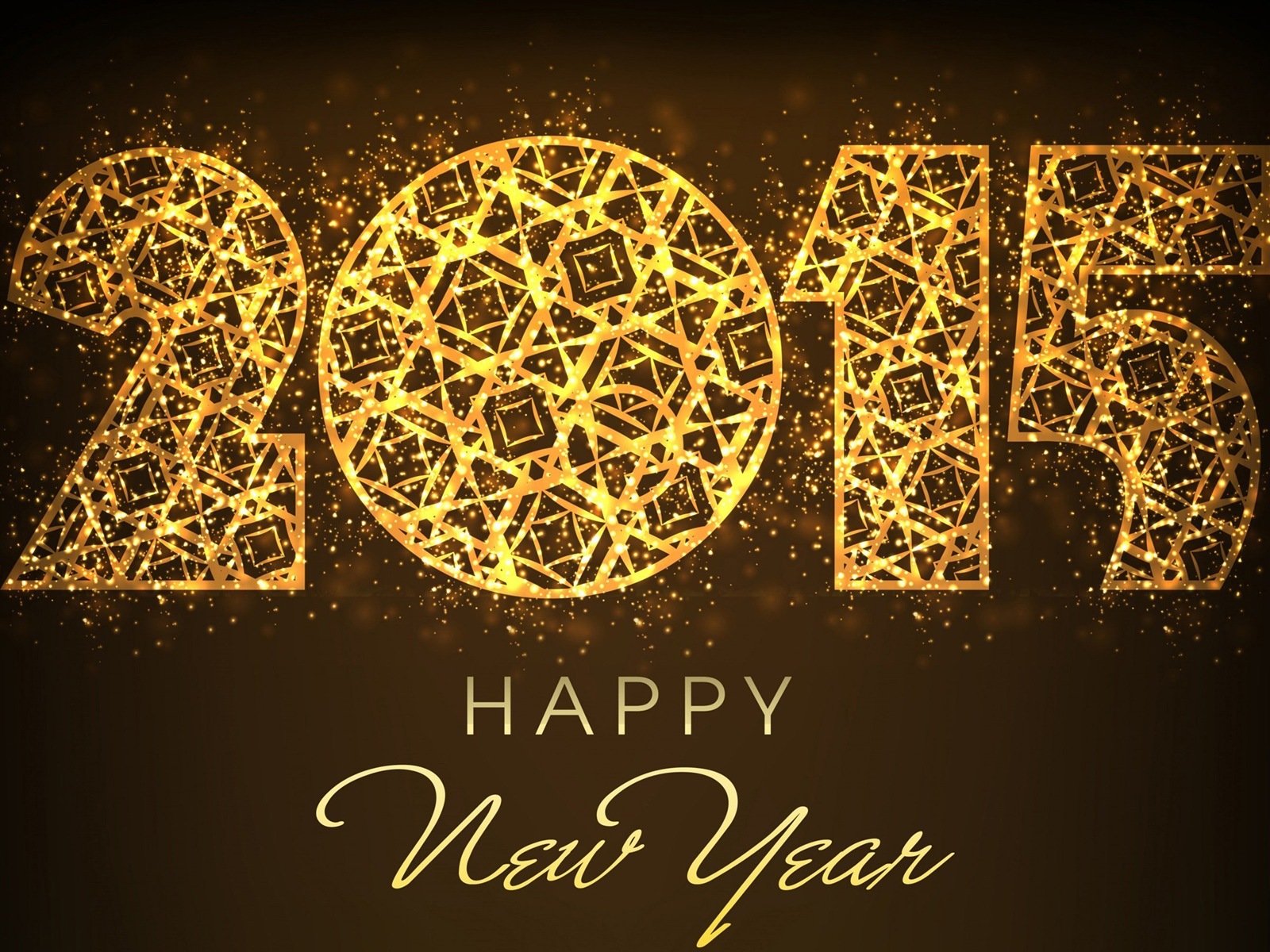 2015 New Year theme HD wallpapers (2) #1 - 1600x1200