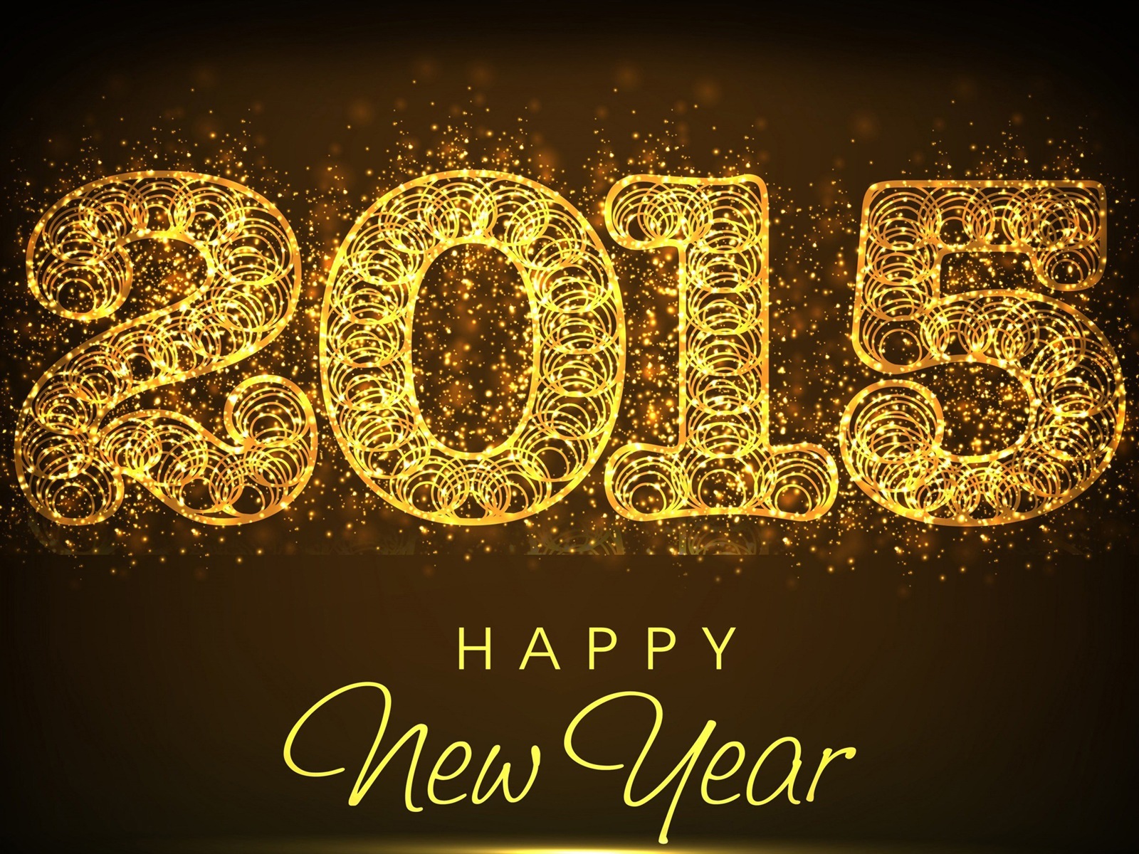 2015 Новый год тема HD обои (2) #5 - 1600x1200