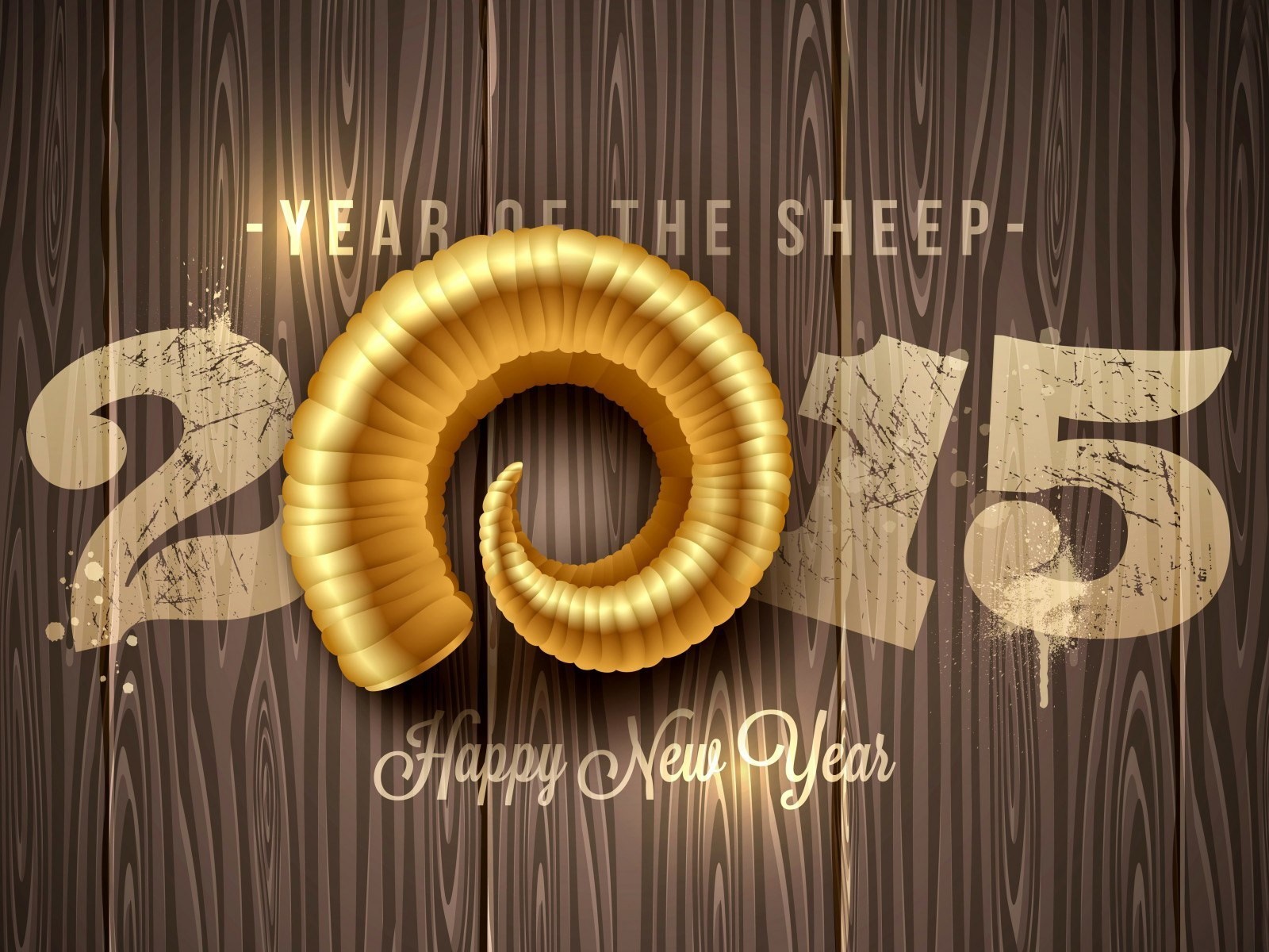 2015 New Year theme HD wallpapers (2) #16 - 1600x1200