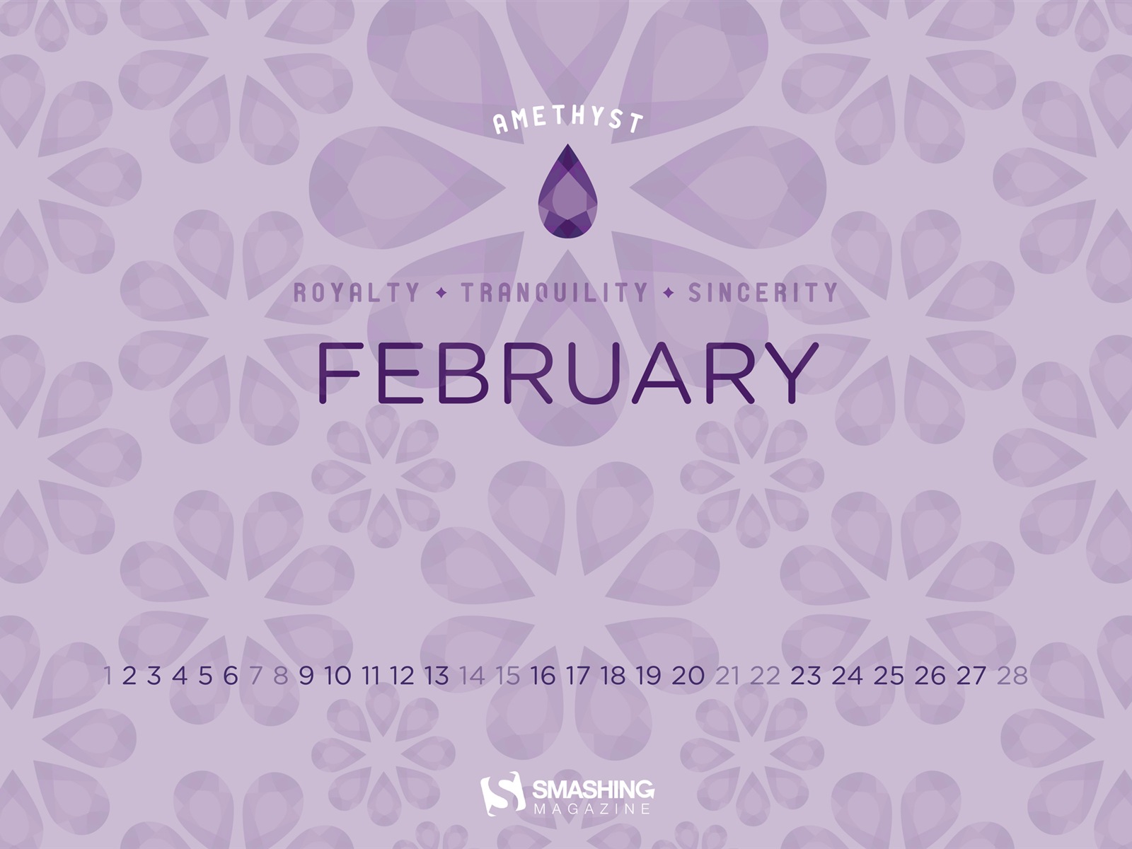 February 2015 Calendar wallpaper (2) #2 - 1600x1200