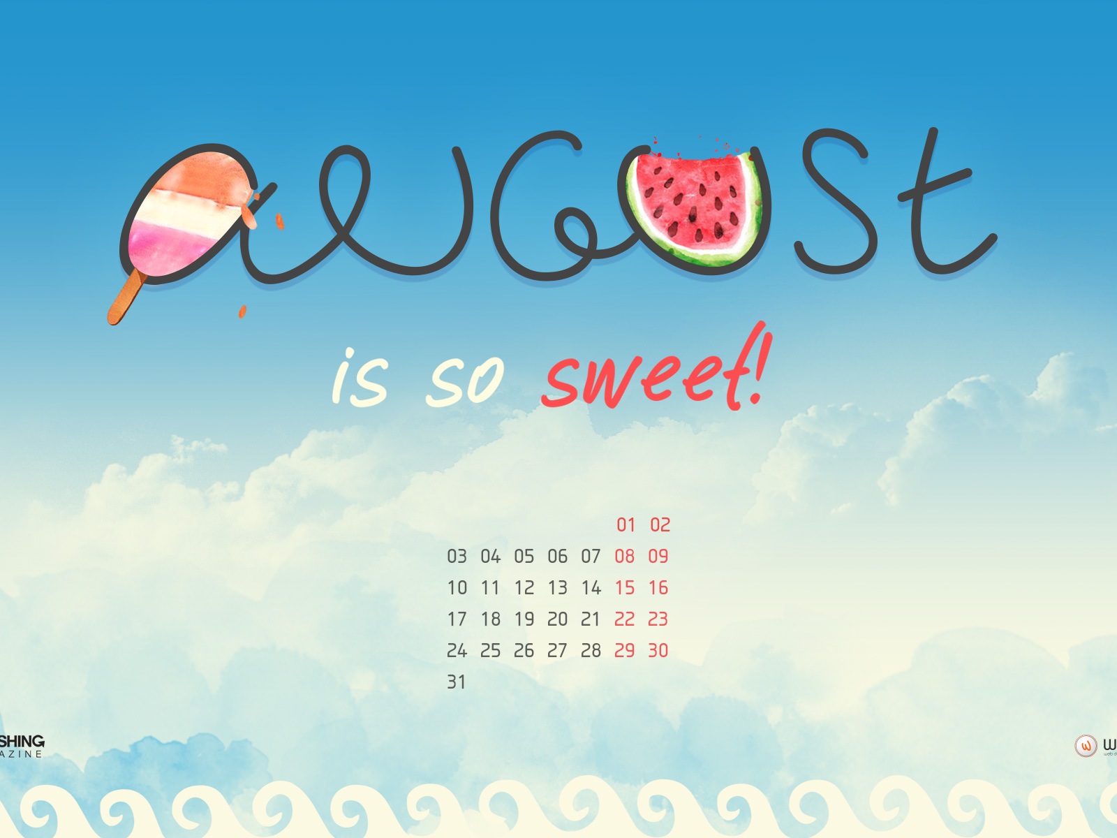 August 2015 calendar wallpaper (2) #1 - 1600x1200