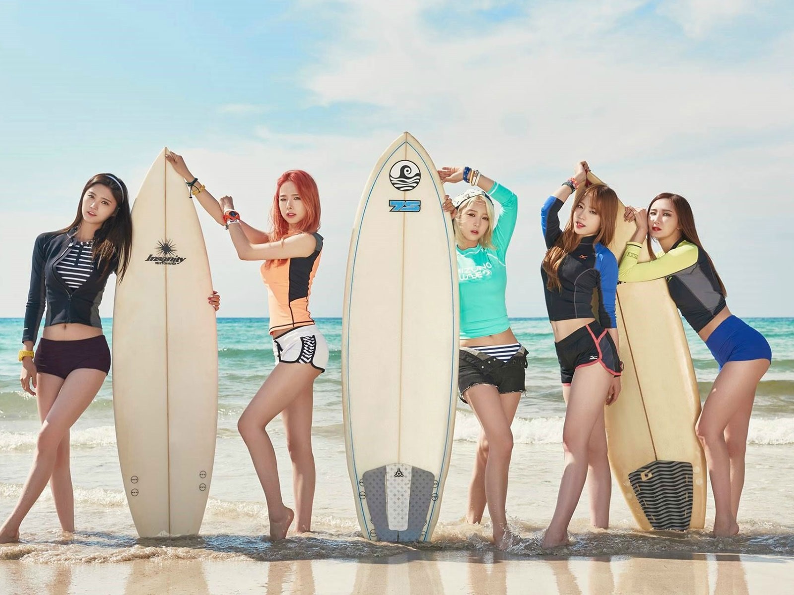 EXID Korean music girls group HD wallpapers #10 - 1600x1200