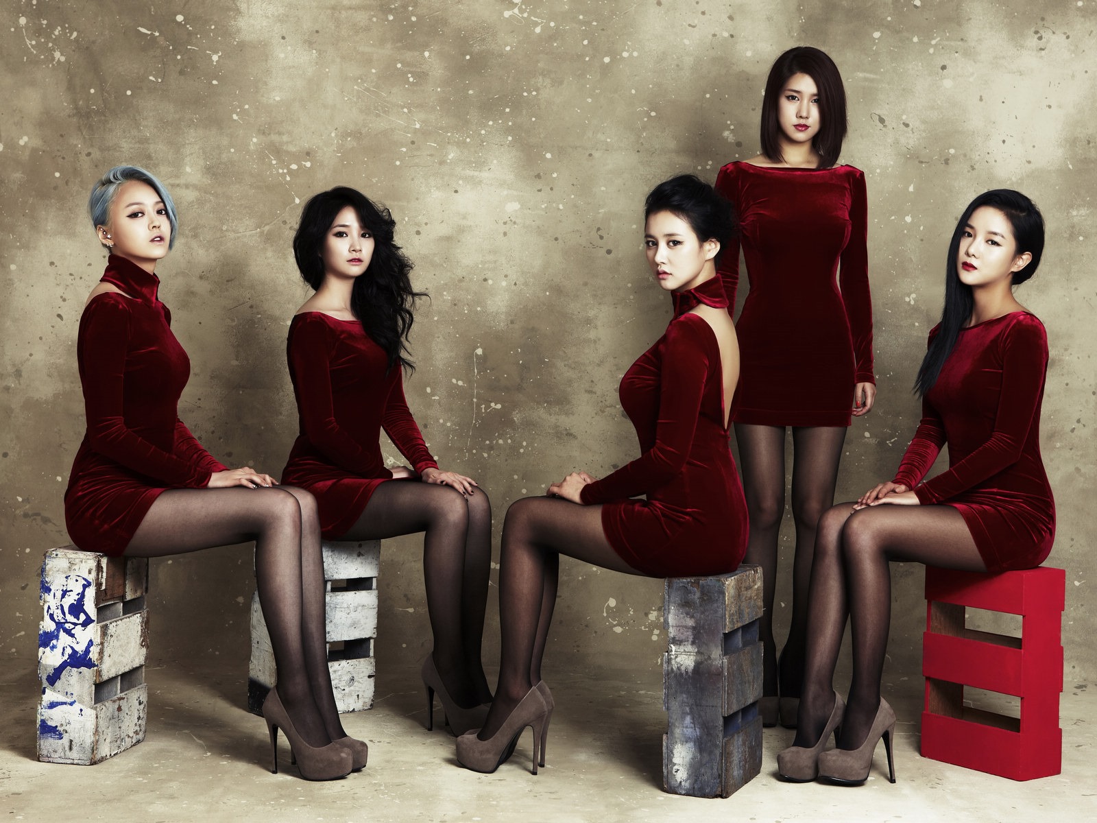 Corea niñas de fondos de pantalla de alta definición Spica combinación música idol #9 - 1600x1200