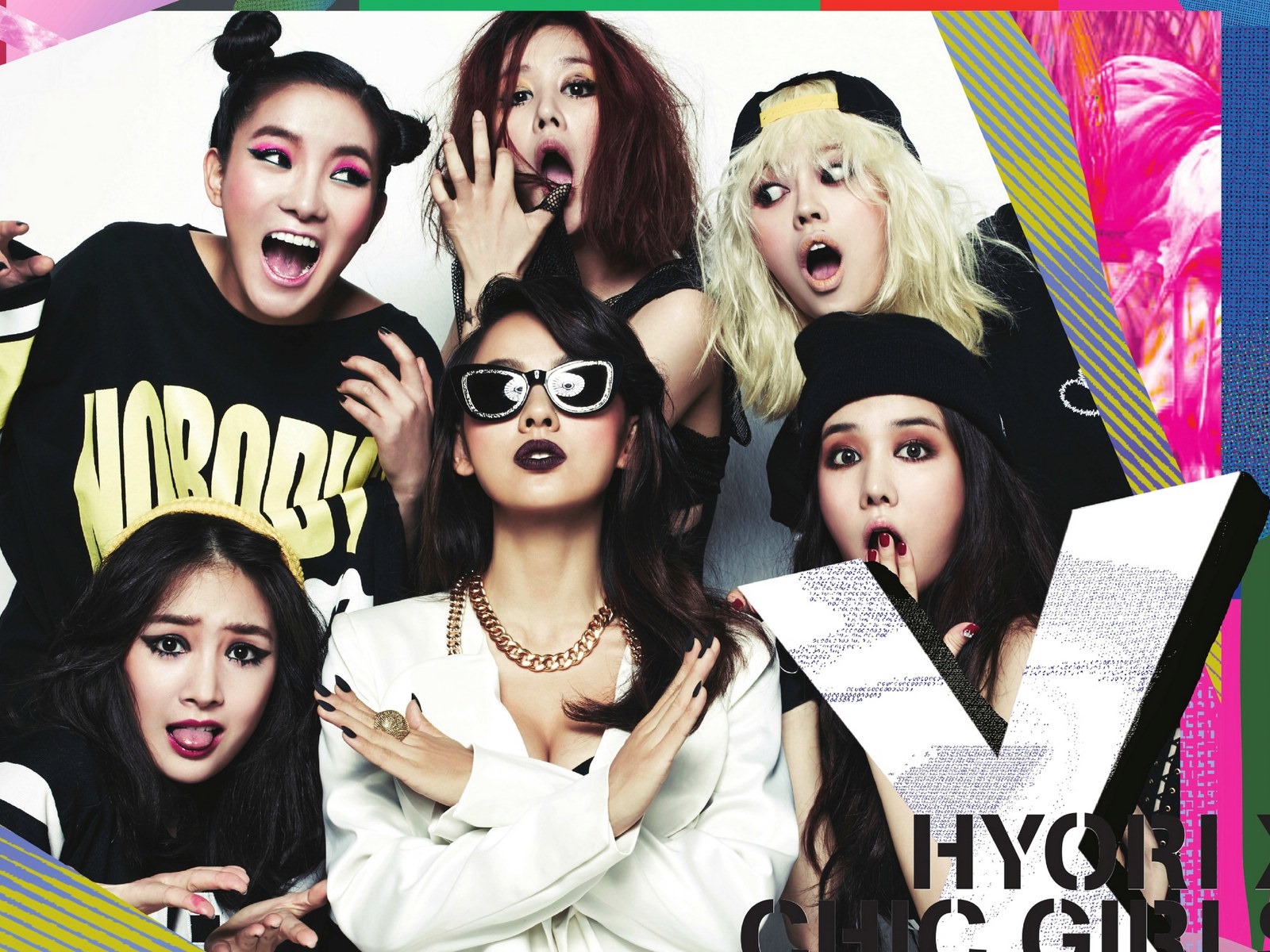Corea niñas de fondos de pantalla de alta definición Spica combinación música idol #19 - 1600x1200