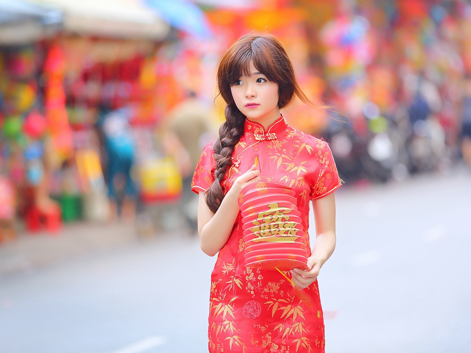 Čistá a krásná mladá Asiatka kolekce HD tapety na plochu (1) #5 - 1600x1200
