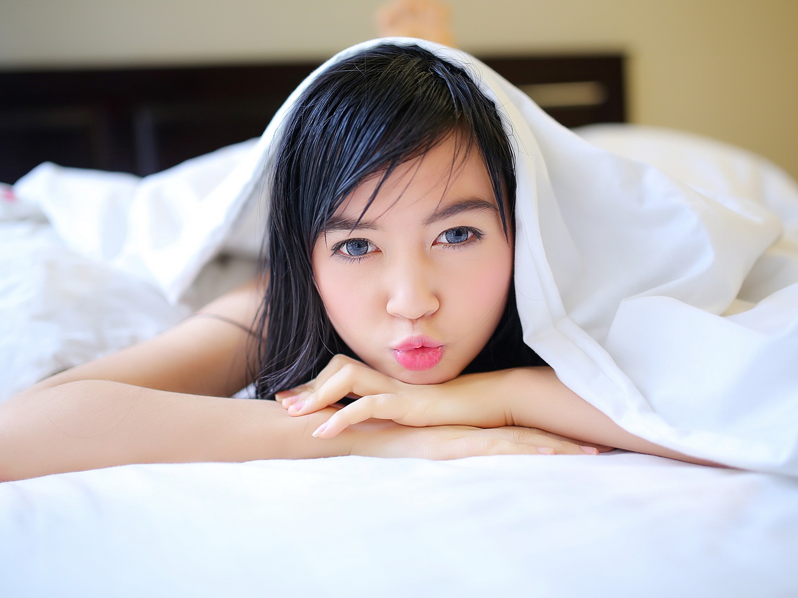 순수하고 사랑스러운 젊은 아시아 여자의 HD 월페이퍼 컬렉션 (2) #10 - 1600x1200