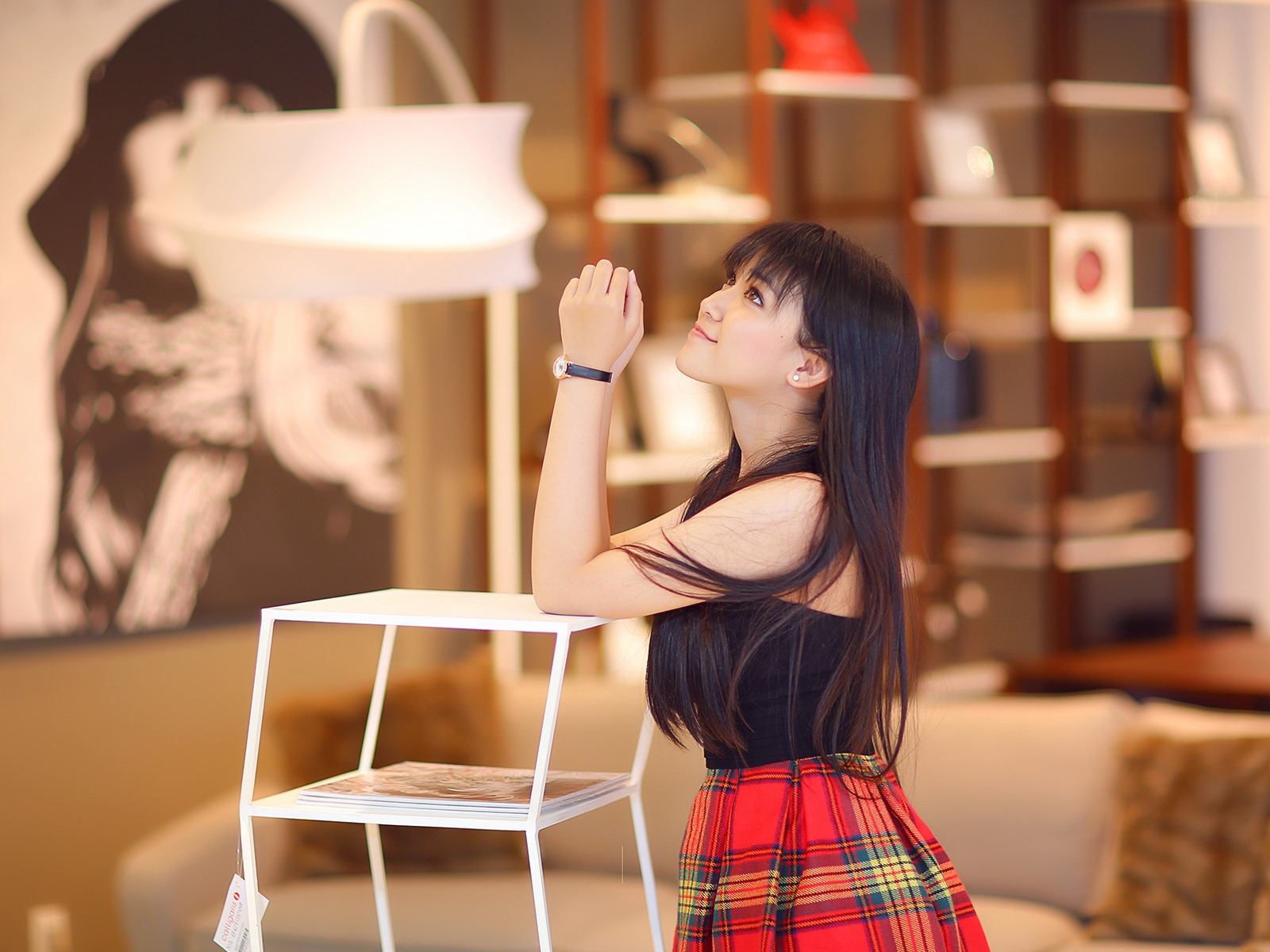 Reine und schöne junge asiatische Mädchen HD-Wallpaper  Kollektion (3) #38 - 1600x1200