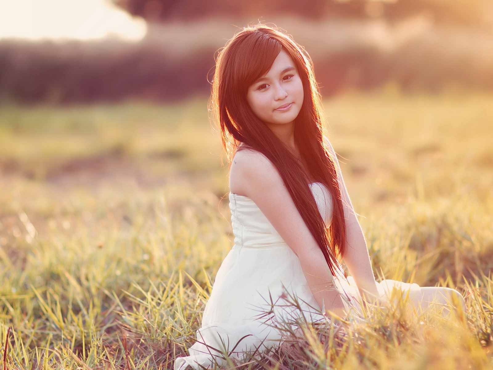 Pure and lovely young Asian girl HD wallpapers collection (5) #29 - 1600x1200