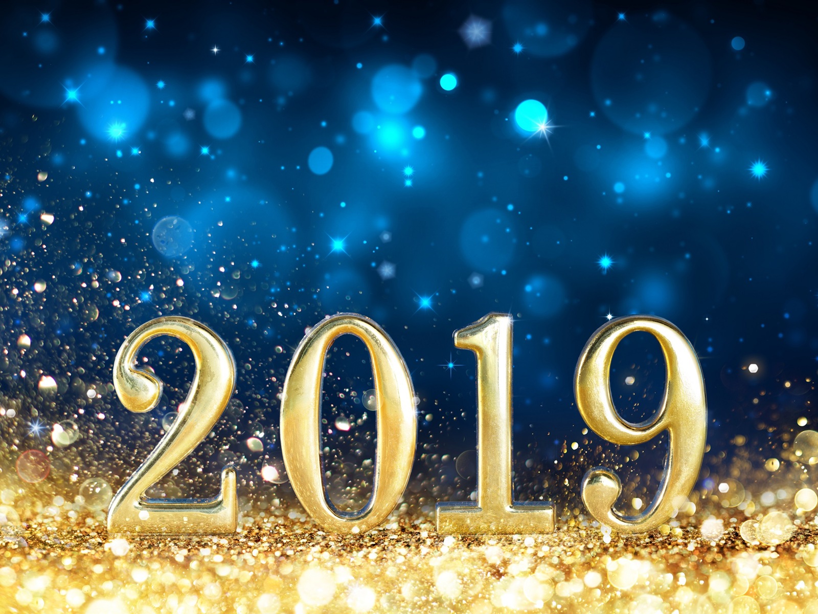Happy New Year 2019 HD wallpapers #5 - 1600x1200