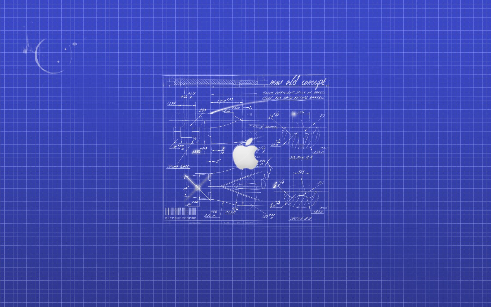 Apple Creative Design Tapeten #36 - 1680x1050