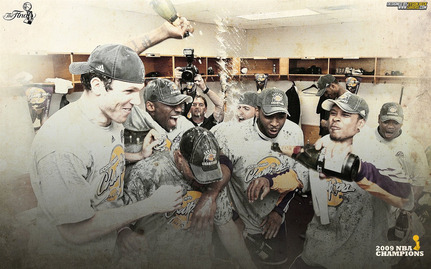 NBA2009 Campeón Wallpaper Lakers #4 - 1680x1050