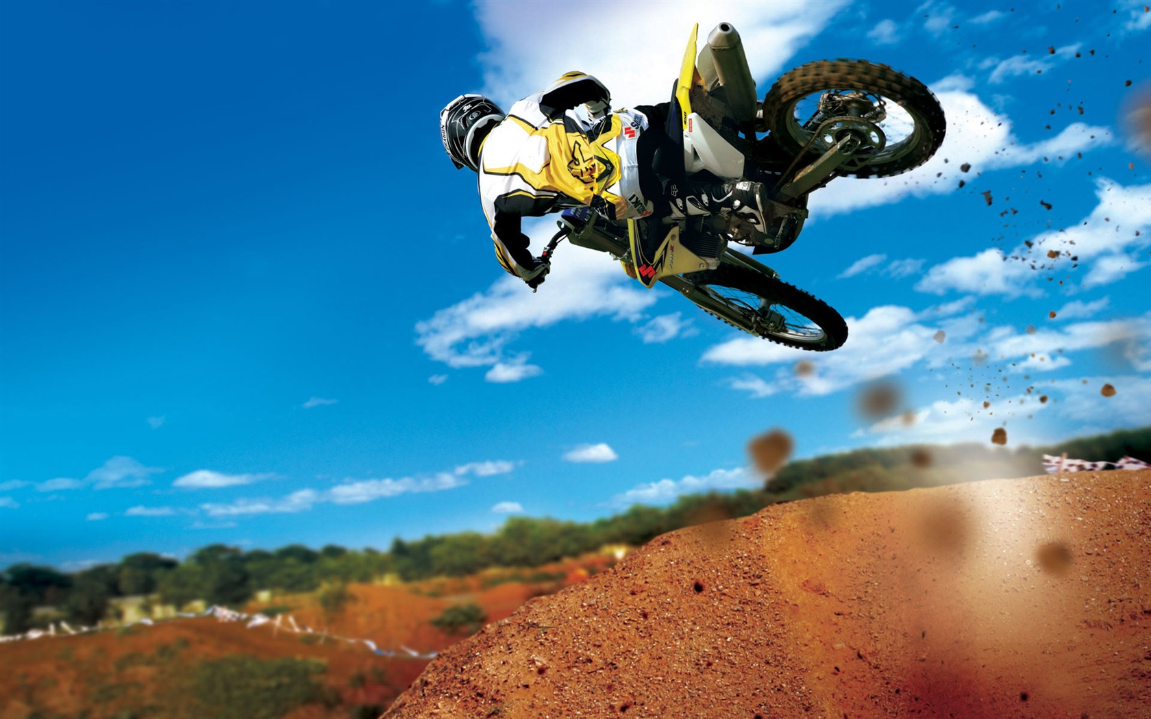 Off-road motocykly HD Wallpaper (2) #20 - 1680x1050