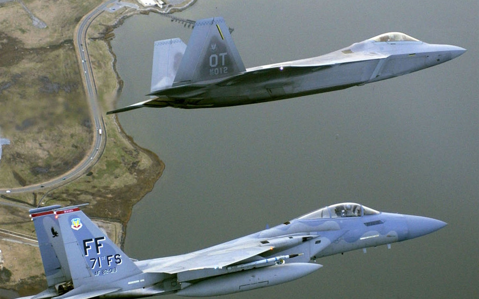 F-22 «Raptor» #20 - 1680x1050