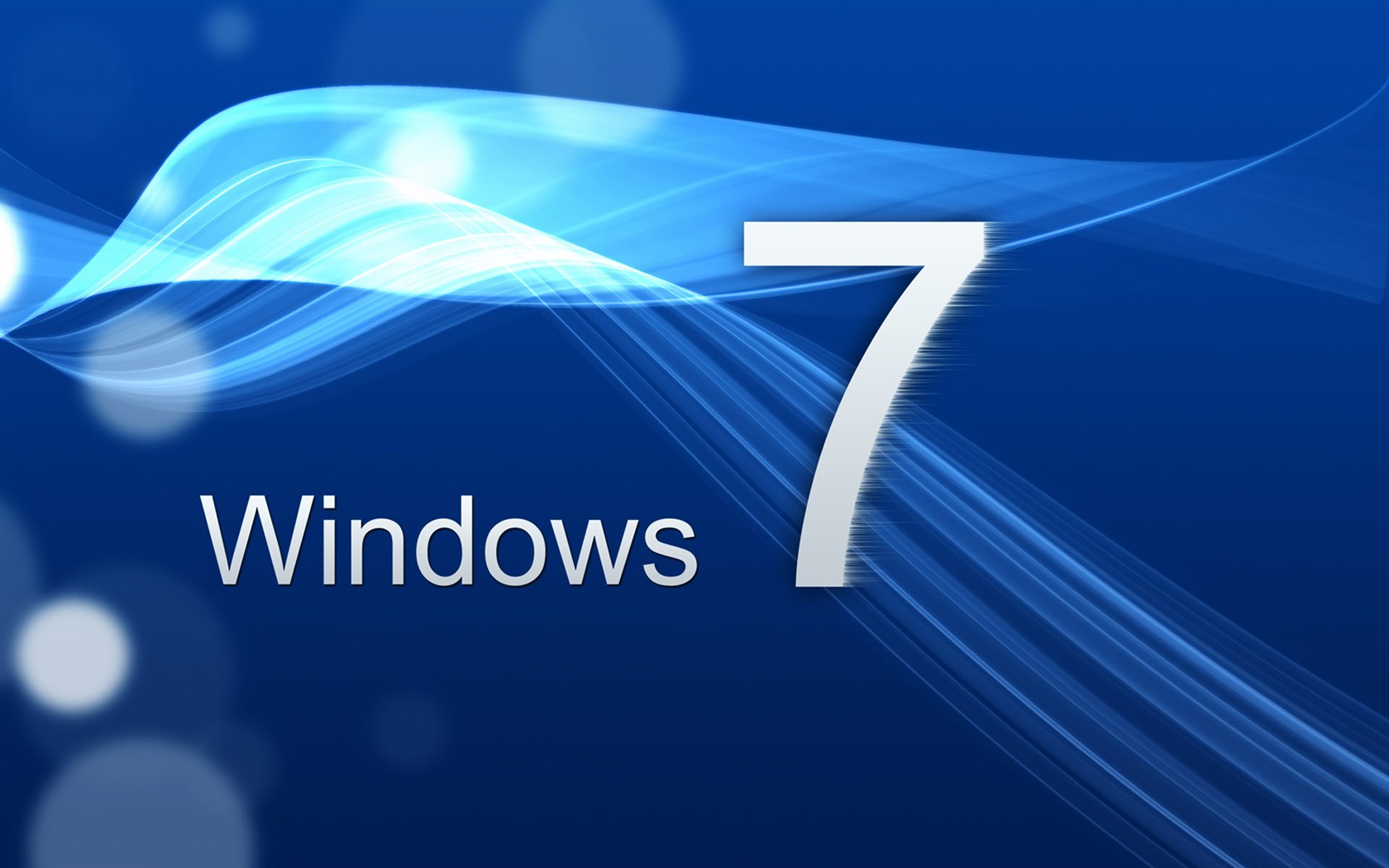 Offizielle Version Windows7 Tapete #23 - 1680x1050