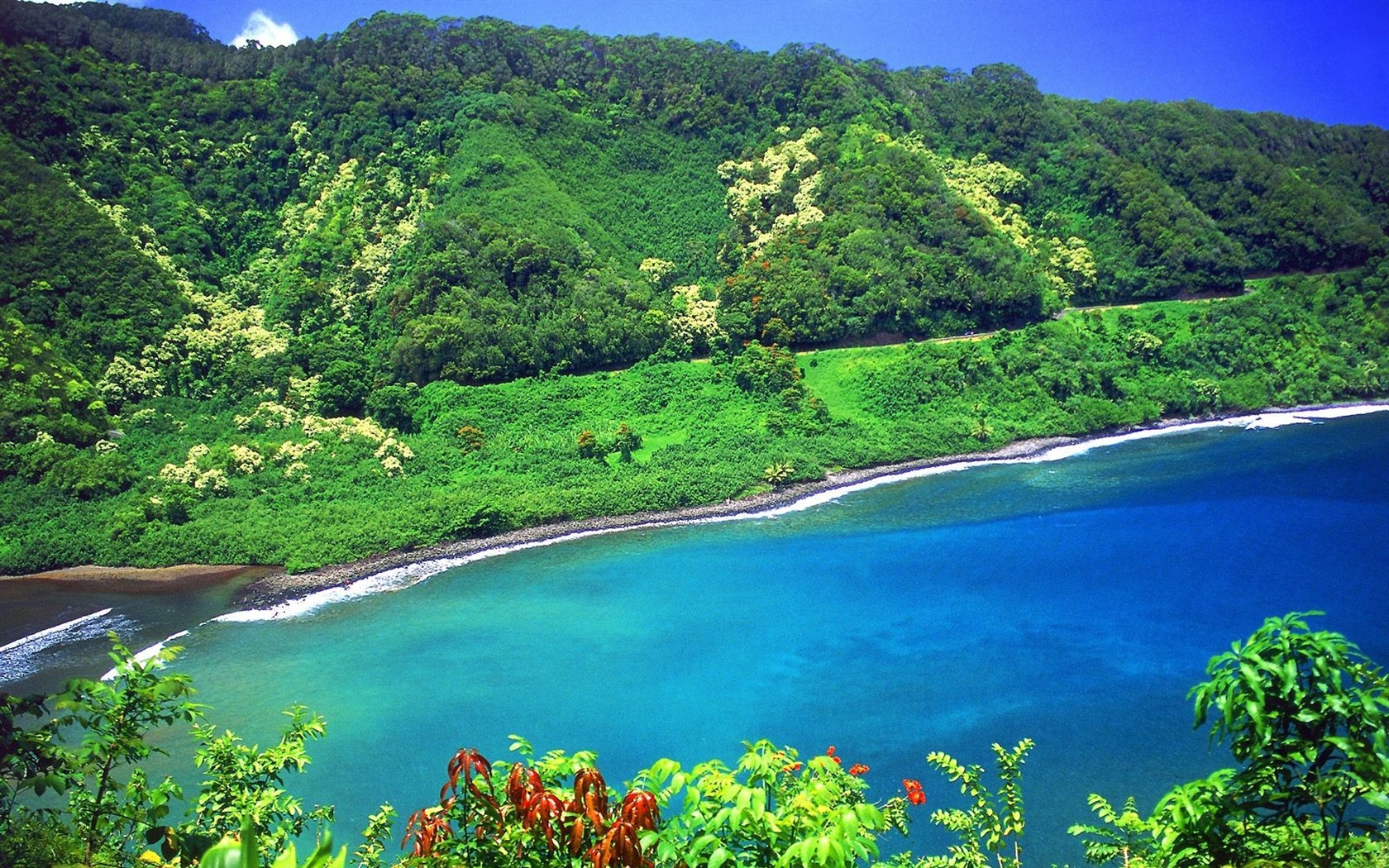 havajské pláži scenérie #6 - 1680x1050