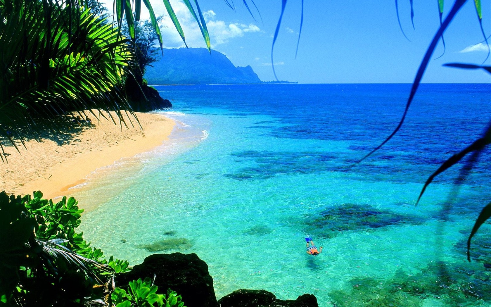 havajské pláži scenérie #18 - 1680x1050
