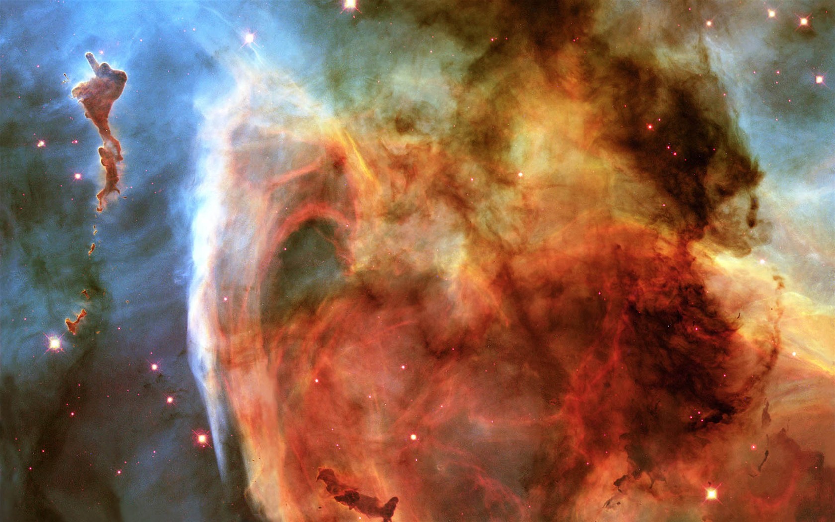 Fondo de pantalla de Star Hubble #13 - 1680x1050