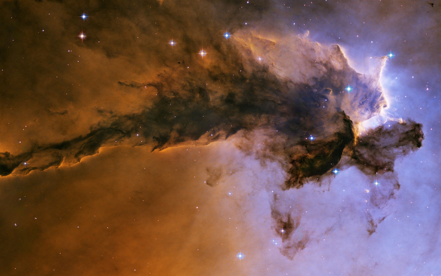 Hubble Star Wallpaper #15 - 1680x1050