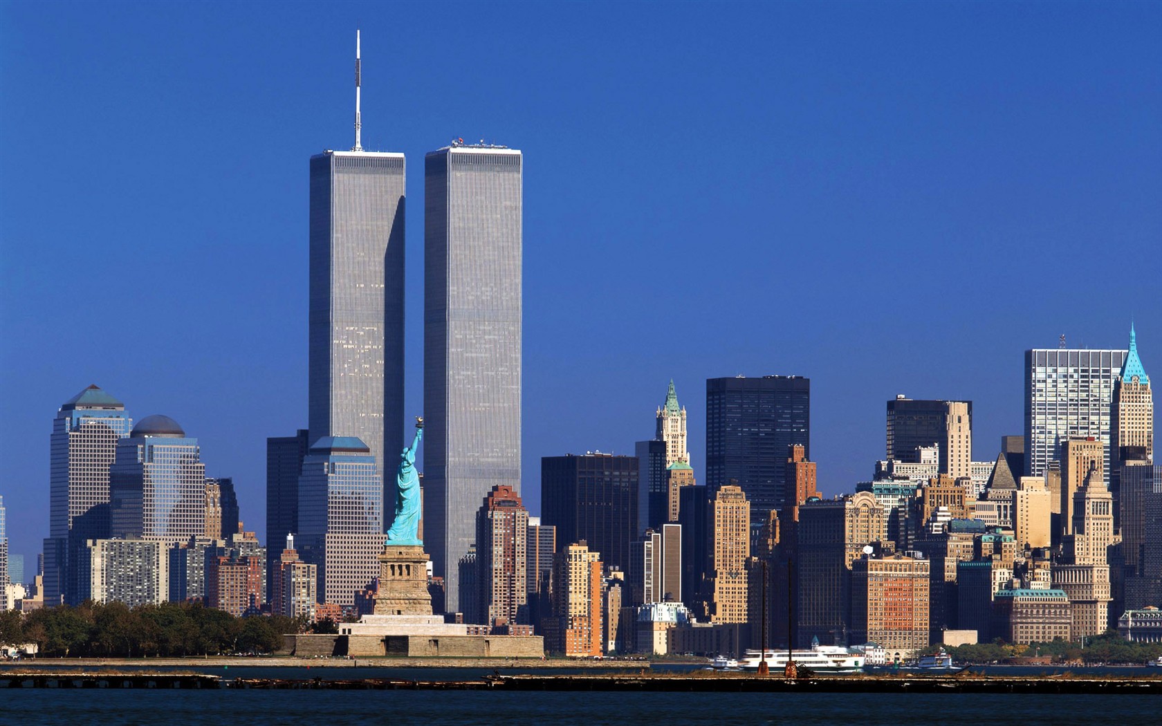 911 torres gemelas Memorial fondo de pantalla #1 - 1680x1050