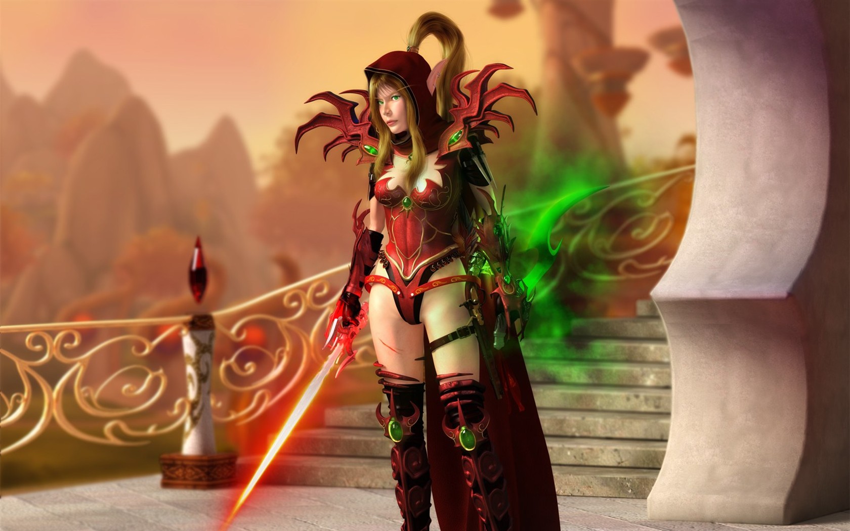 World of Warcraft: fondo de pantalla oficial de The Burning Crusade (1) #32 - 1680x1050