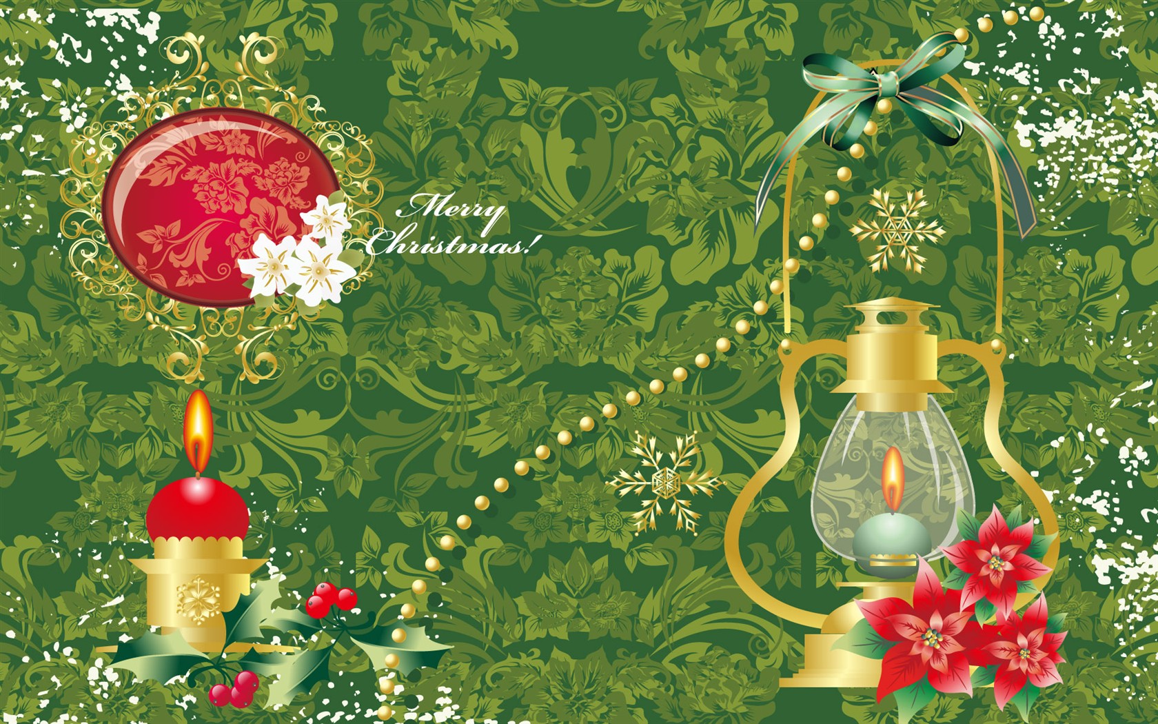 Exquisite Christmas Theme HD Wallpapers #23 - 1680x1050
