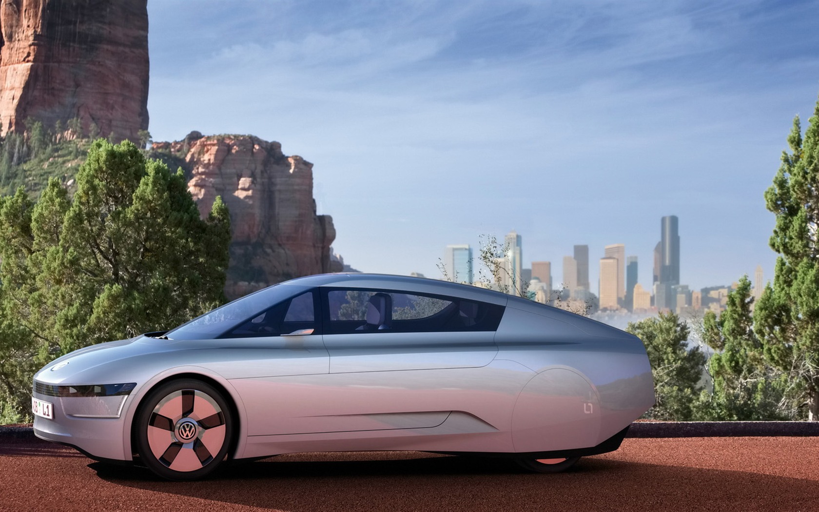 Volkswagen L1 Tapety Concept Car #16 - 1680x1050