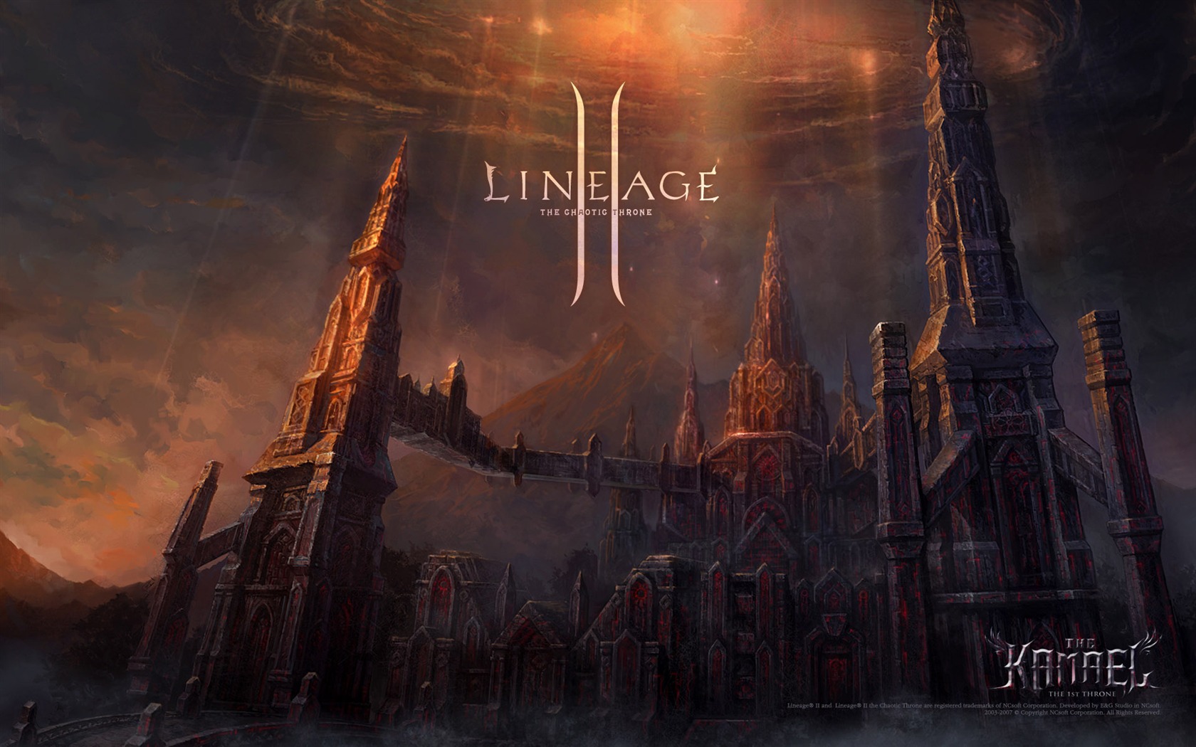 LINEAGE Ⅱ Modellierung HD-Gaming-Wallpaper #4 - 1680x1050