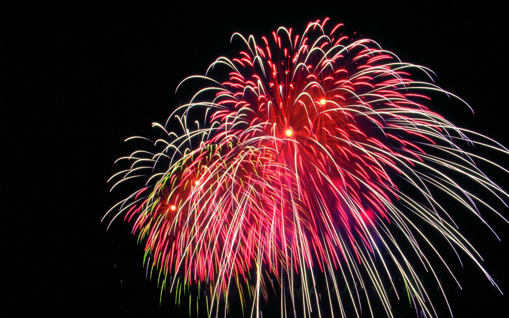 feux d'artifice Festival affichage Fond d'écran #24 - 1680x1050