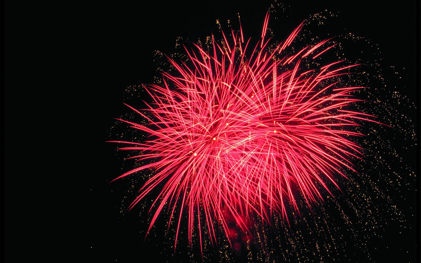 Festival fireworks display wallpaper #38 - 1680x1050