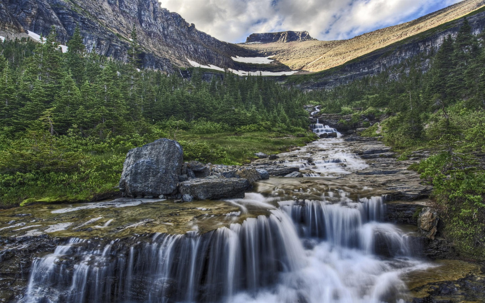 Wasser strömt HD Wallpapers #2 - 1680x1050