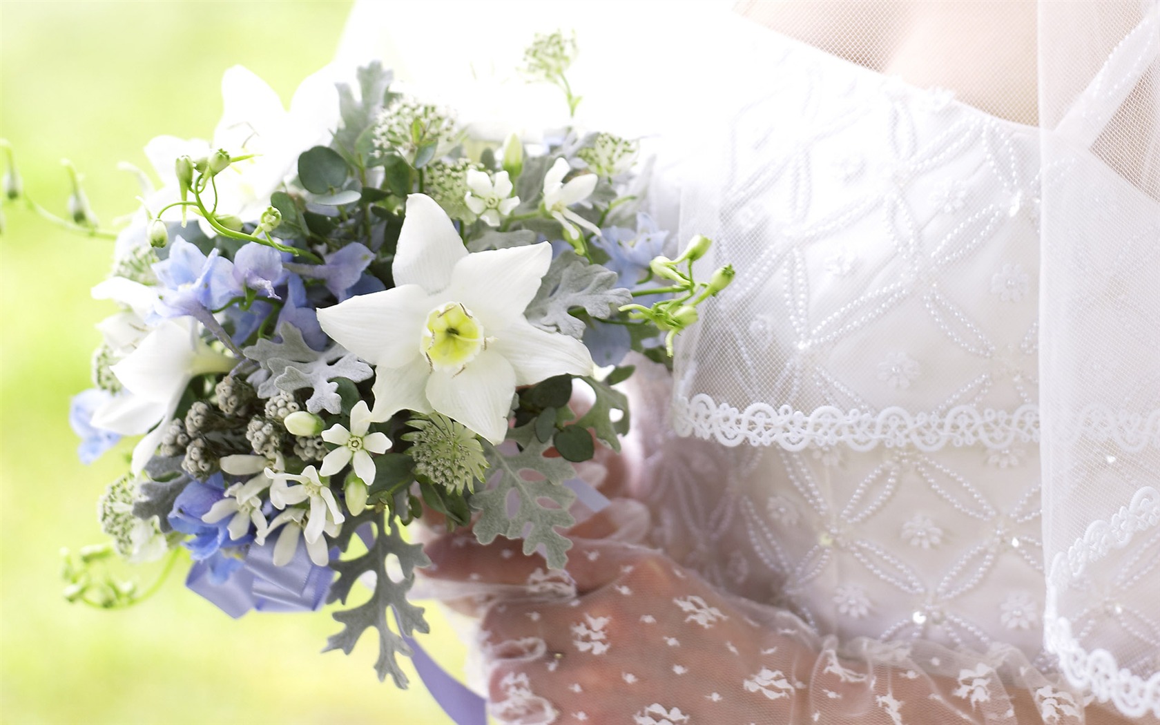 Свадебный цветок обручальное кольцо, обои (1) #16 - 1680x1050