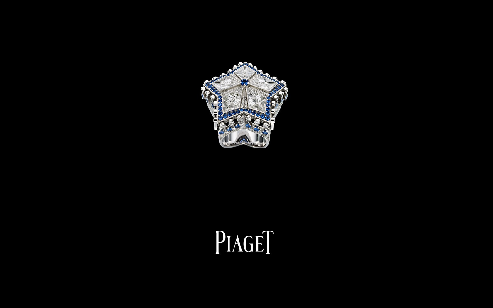 피아제의 다이아몬드 보석 벽지 (1) #2 - 1680x1050