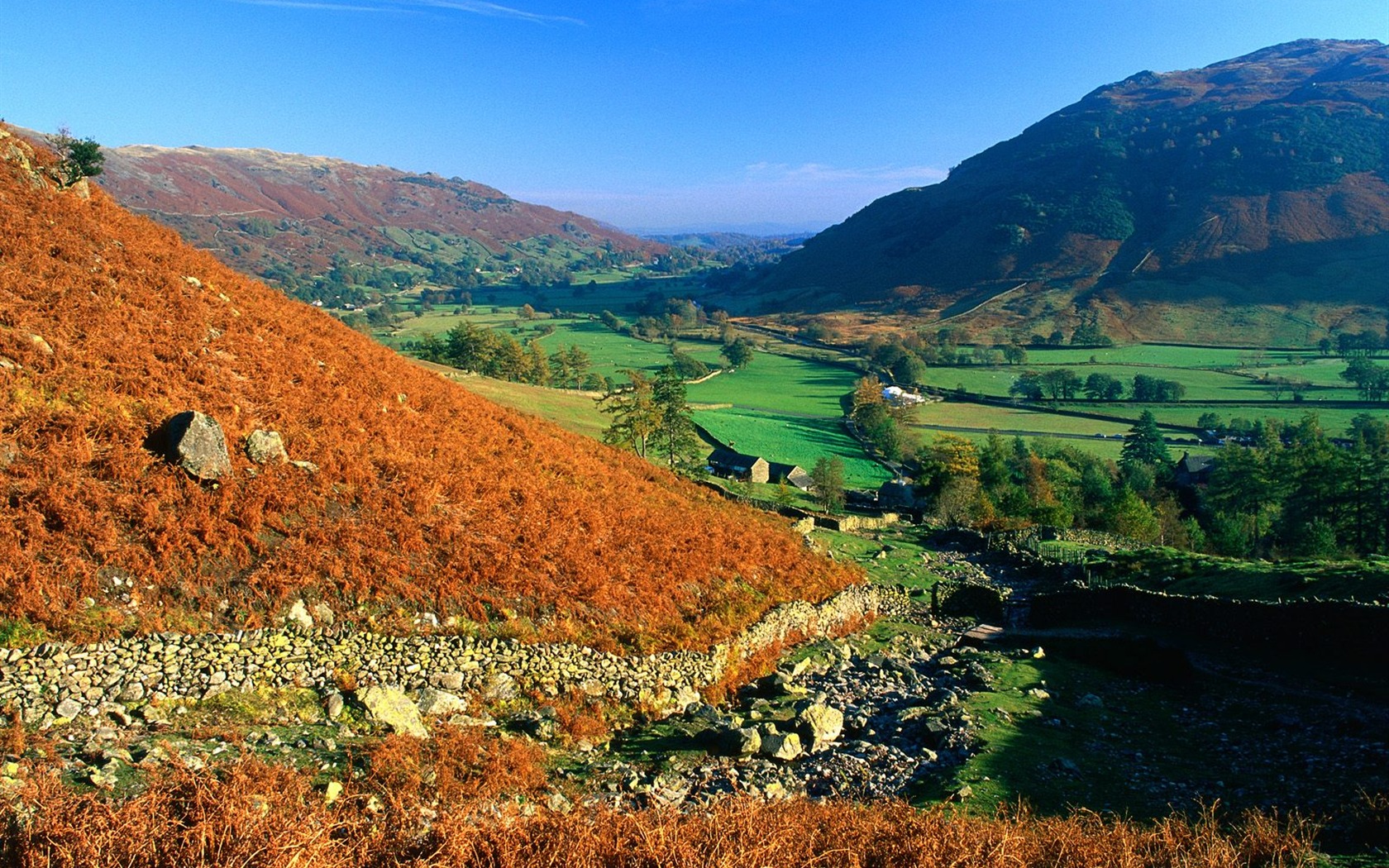 paysage mondial de l'Angleterre d'écran #1 - 1680x1050