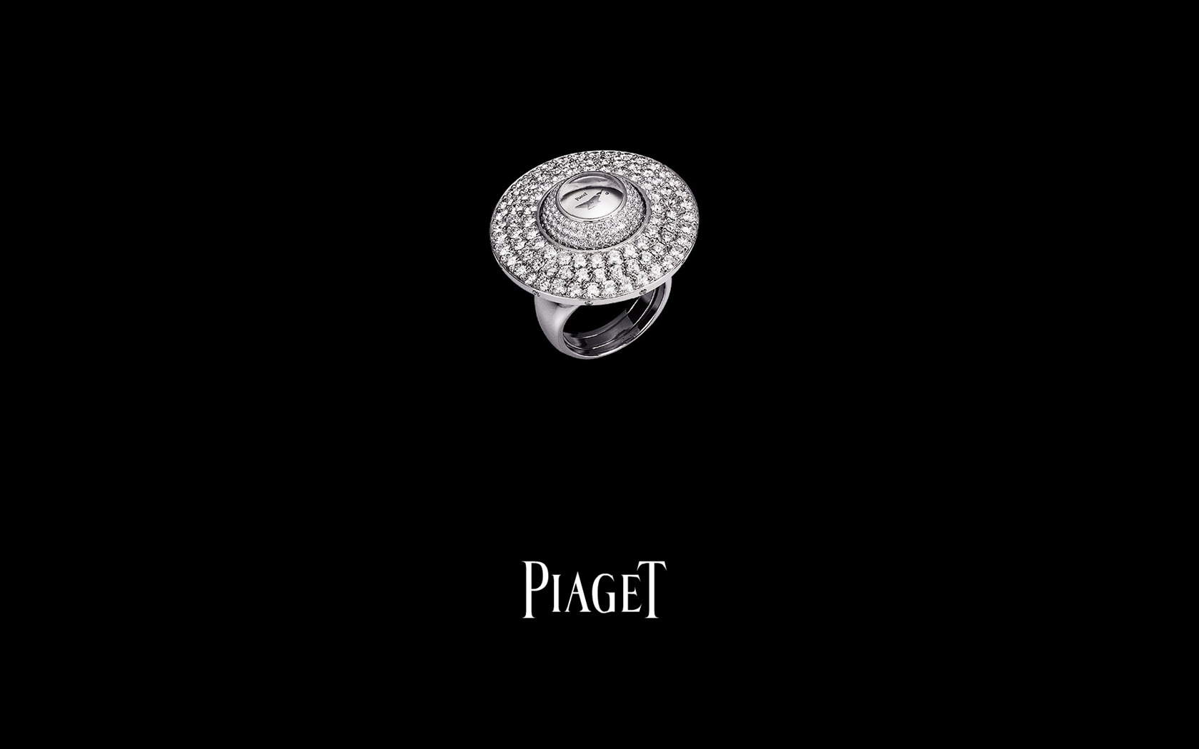 피아제 다이아몬드 시계 벽지 (1) #2 - 1680x1050