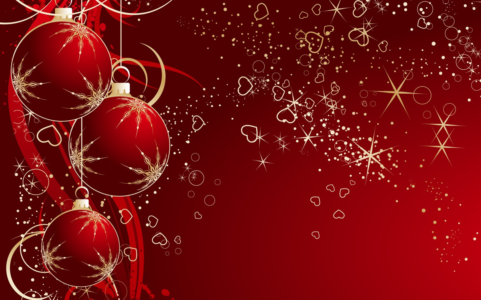 Christmas landscaping series wallpaper (20) #6 - 1680x1050