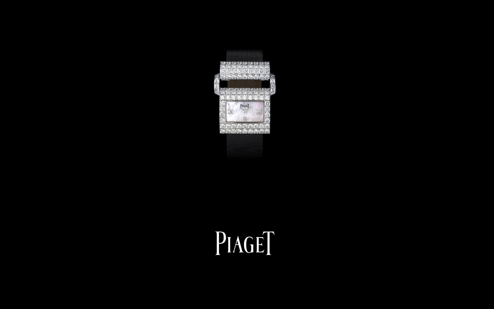 피아제 다이아몬드 시계 벽지 (3) #20 - 1680x1050