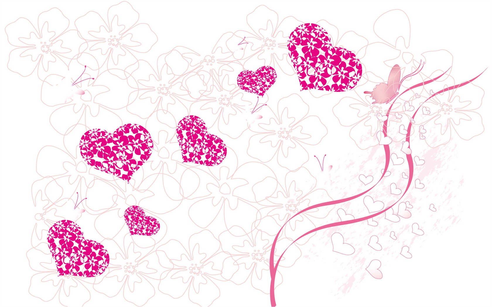 Valentine's Day Love Theme Wallpapers #23 - 1680x1050