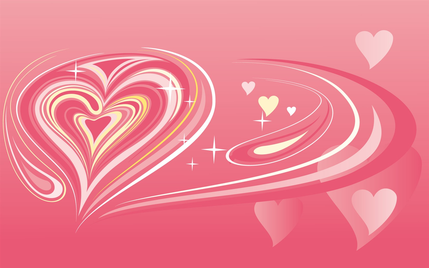 День святого Валентина Обои Love Theme #40 - 1680x1050