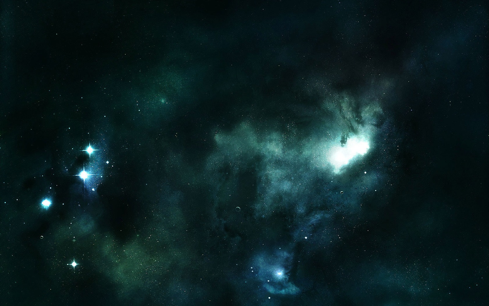 무한한 우주, 아름다운 별 배경 화면 #26 - 1680x1050