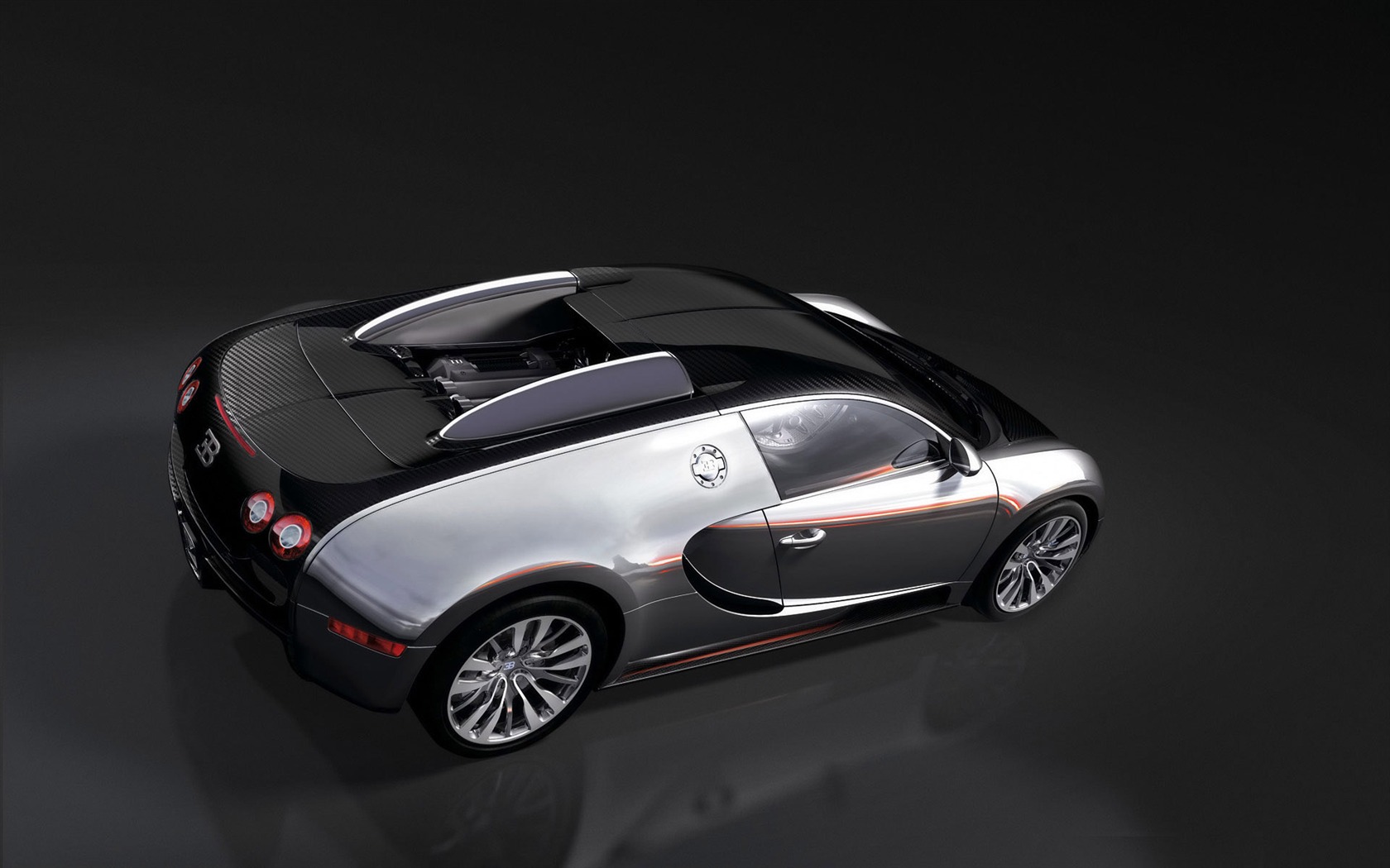 Bugatti Veyron обои Альбом (3) #19 - 1680x1050