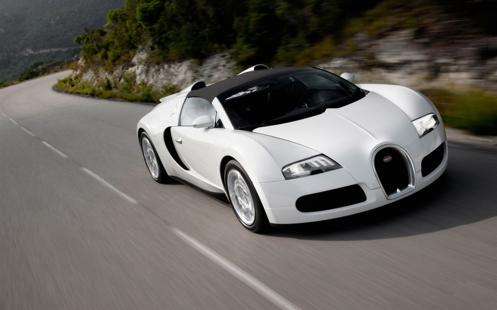 Bugatti Veyron обои Альбом (4) #9 - 1680x1050