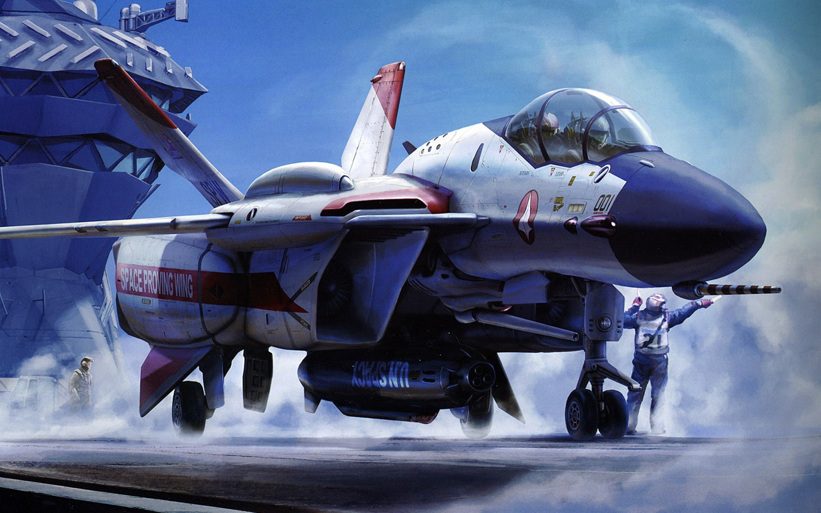 Macross fighter wallpaper (1) #20 - 1680x1050