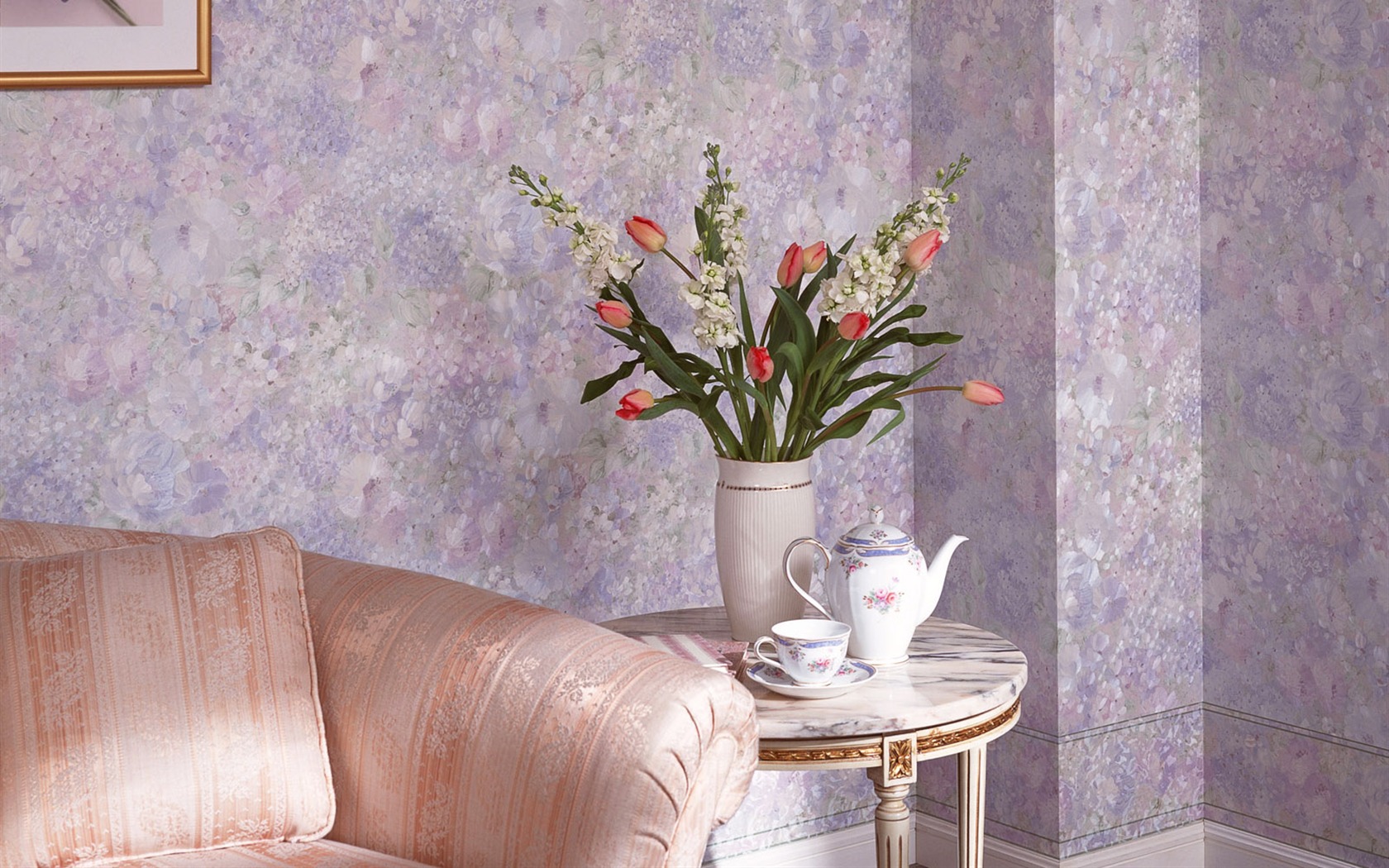 Indoor floral wallpaper (3) #20 - 1680x1050