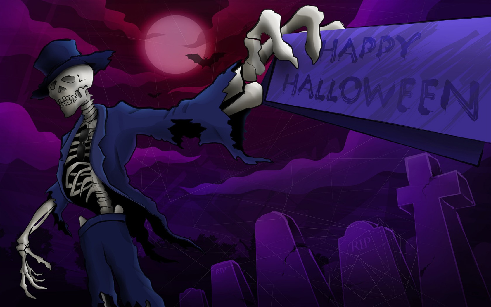 Halloween Téma Tapety na plochu (4) #12 - 1680x1050
