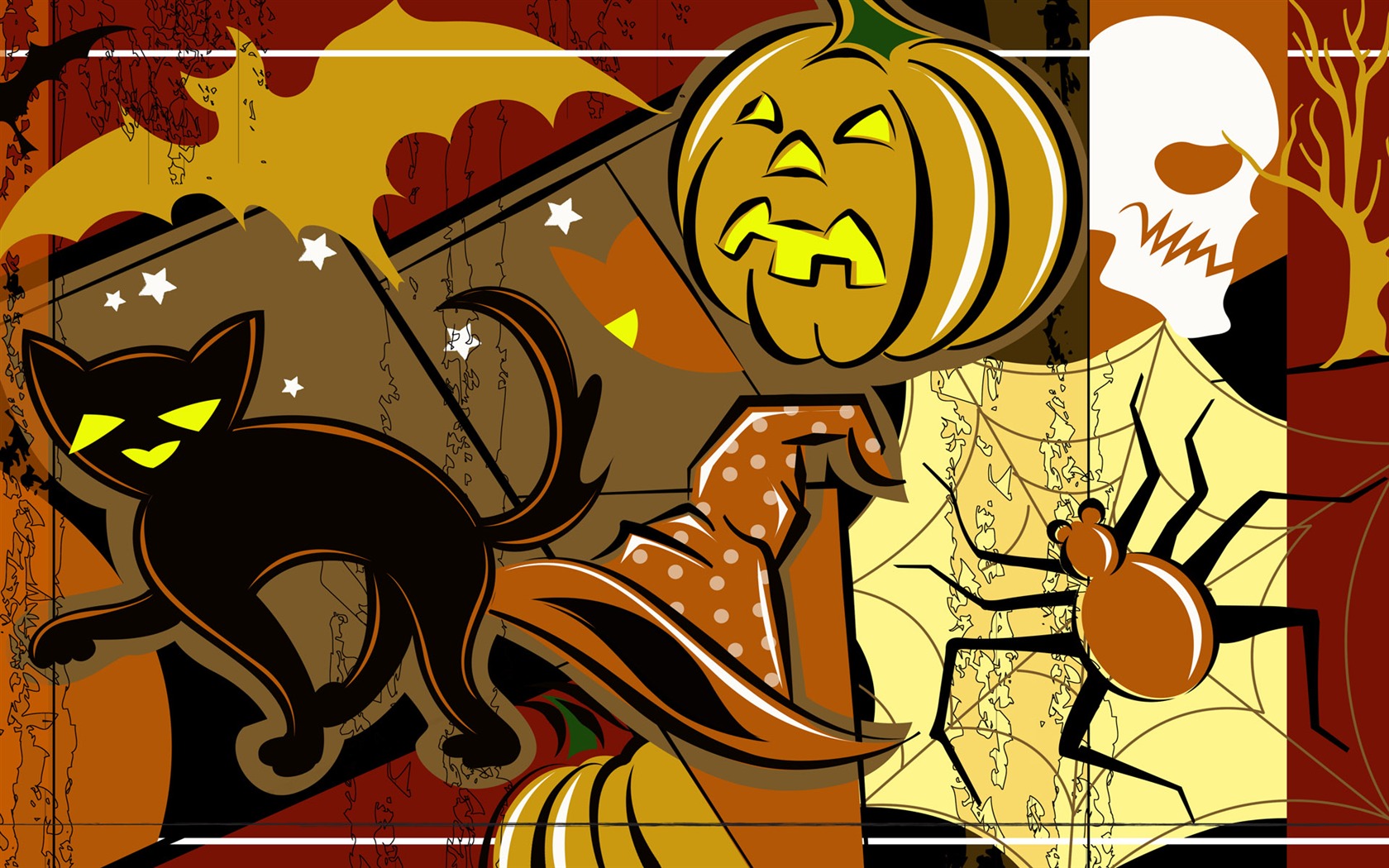 Halloween Téma Tapety na plochu (4) #13 - 1680x1050