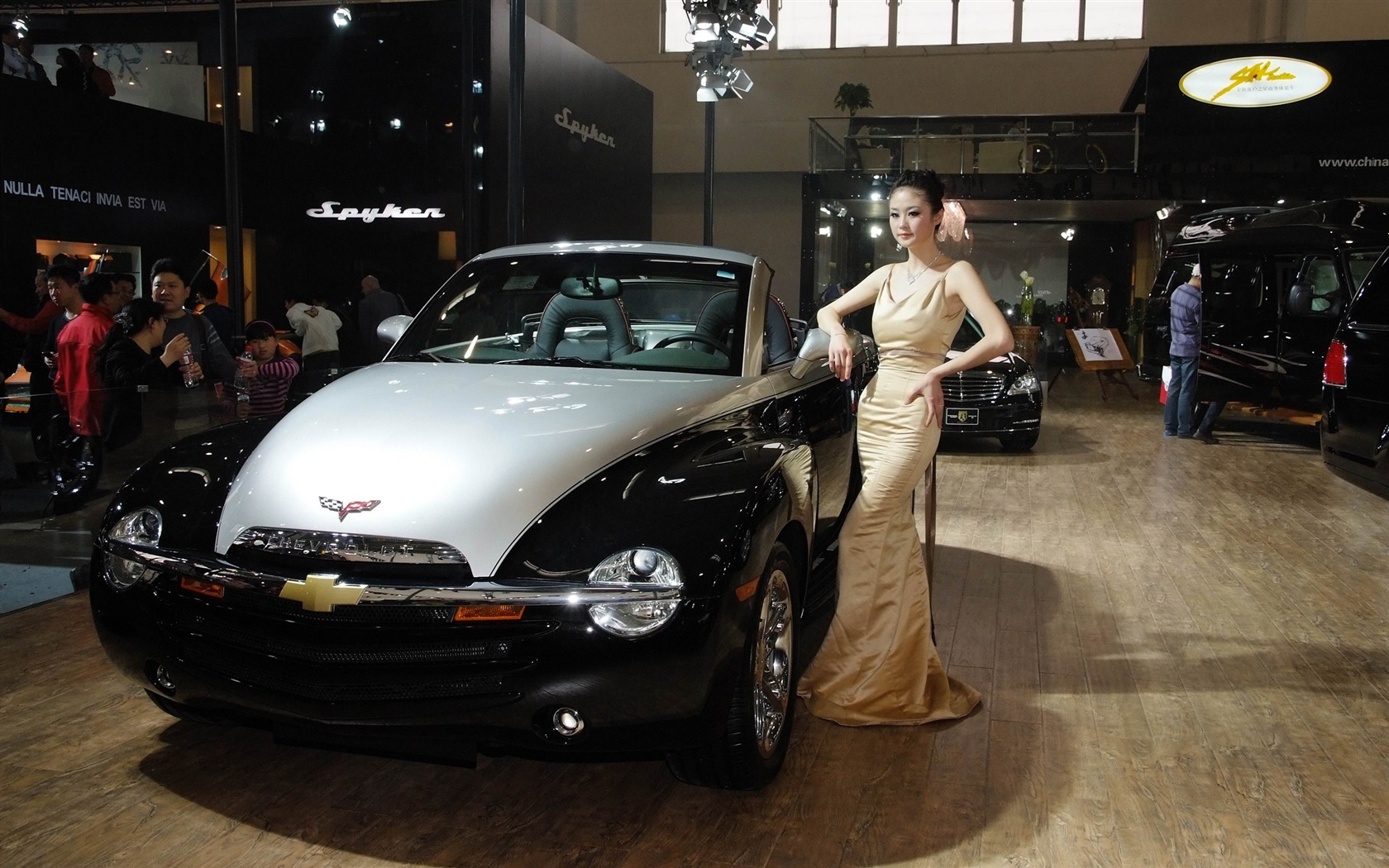 2010北京国際自動車ショー興チェの美しさ (鉄筋の作品) #15 - 1680x1050